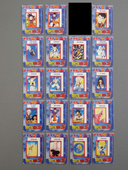Cartas Dragon Ball Z Serie 3