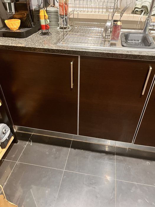 Cozinha mobiliada e eletrodomesticos