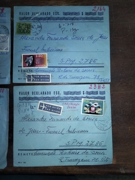 Lote História Postal Militar - Angola Guerra Colonial (SPM 2786 + Oferta)