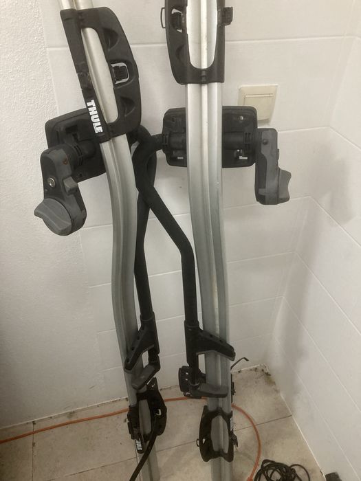 Suporte de tejadilho para bicicletas - 2 unidades