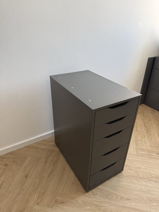 Kontenerek IKEA ALEX szary