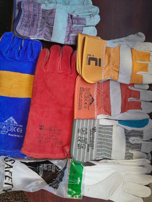 Перчатки кожаные робочие