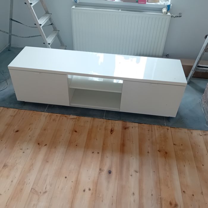 Szafka 160cm rtv wysoki połysk