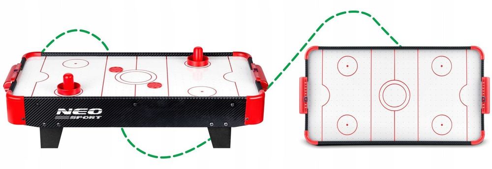 AIR HOCKEY stołowy gra sportowa 61cm dla dzieci