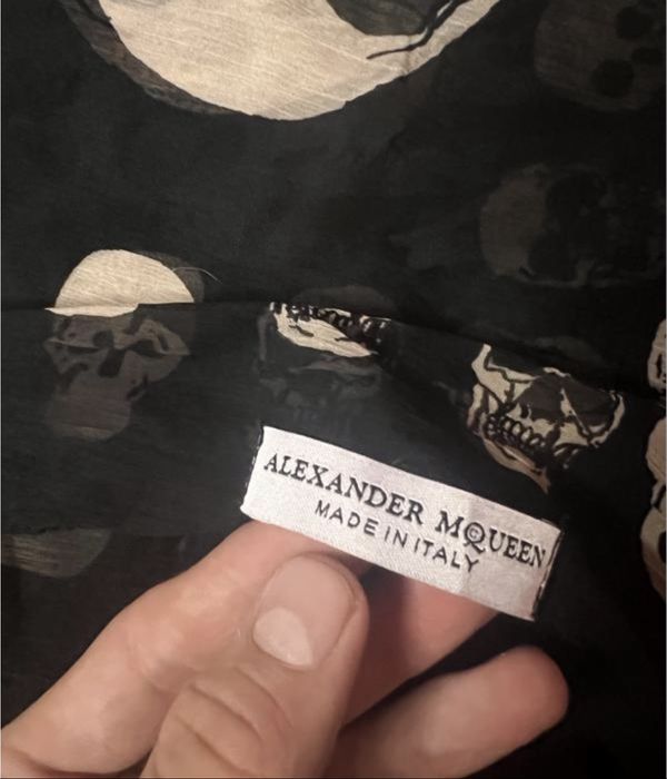 Хустка Alexander McQueen платок маквин