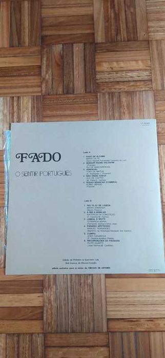 Vinil - Fado - O Sentir Português Vol. 3