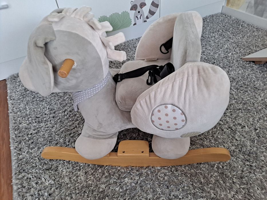 Konik osiołek na biegunach Nattou