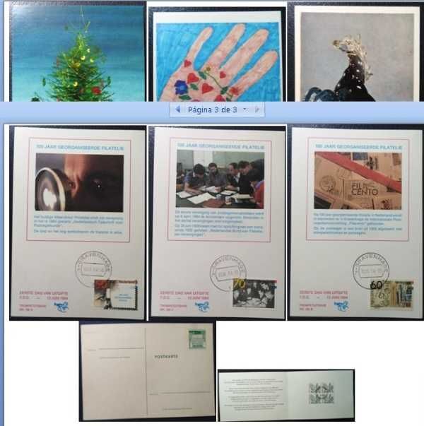 Lote com 22 cartões postais de vários países (R014)