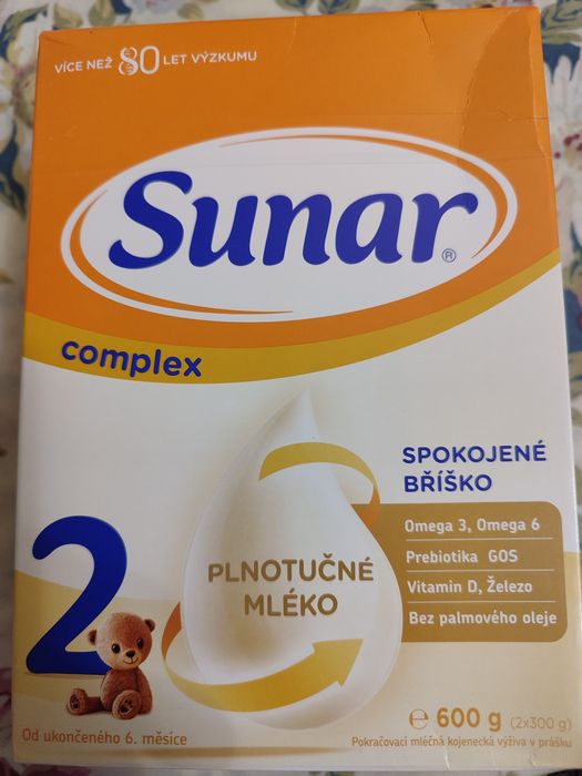 Молочна дитяча суміш HiPP (Німеччина) і Sunar 2  виробник (Чехія).