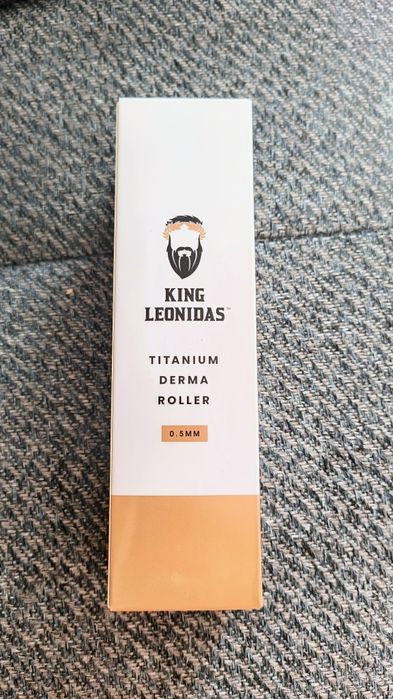 Wałek do brody włosów King Leonidas Derma Tytan