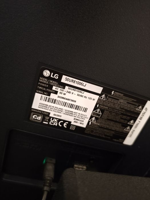 Телевизор LG 50UR8100