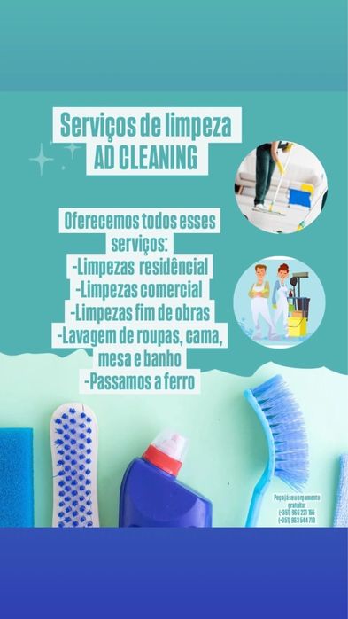 Serviços de limpeza