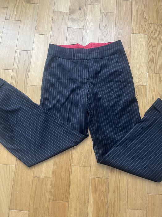 Szerokie spodnie w paski r.38/40