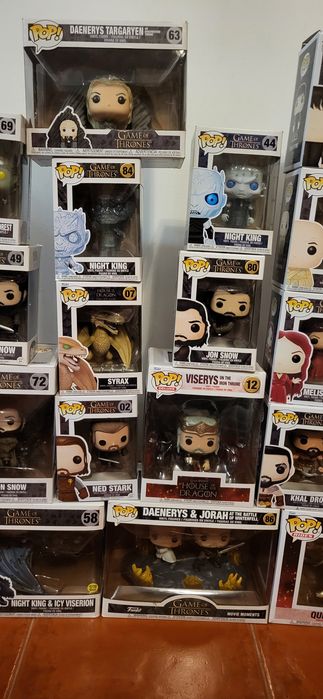 Funko Pop Game of Thrones e House of Dragon