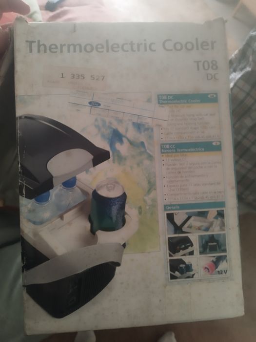 Mini Frigorífico Termoelétrico T08 DC – Arrefece e Aquece (12V para ca