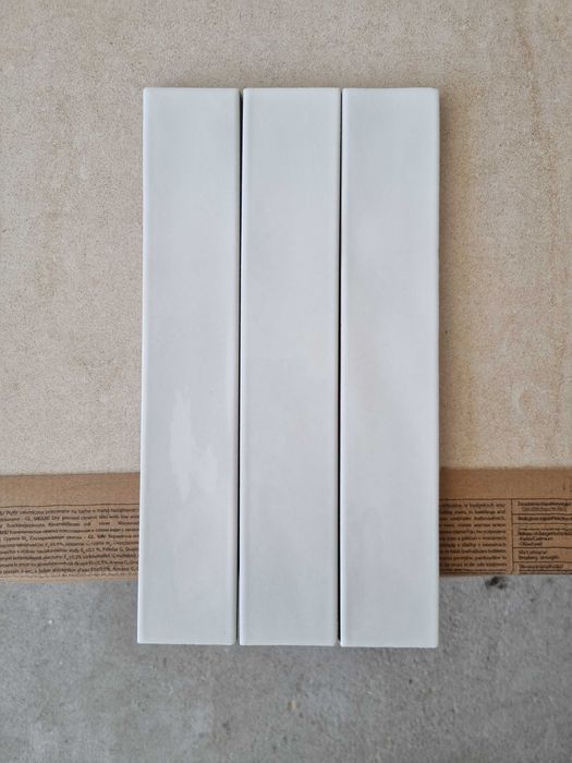 Kolekcja Marazzi Luz Bianco Lux MFLE 5,3x30 - Płytka ścienna