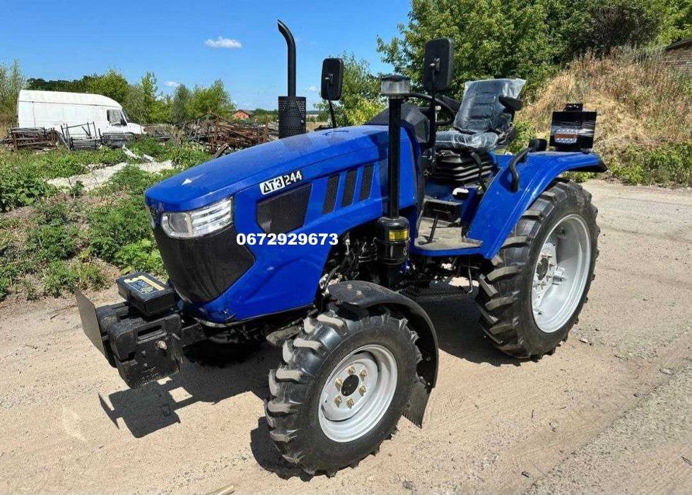 Мінітрактор ДТЗ 244 Шини: 7,5х16/11,2х28 Реверс Безкоштовна доставка