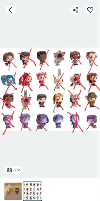 Обміняю фігурки по Stranger things