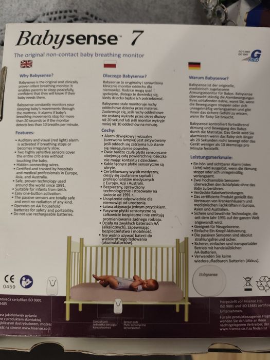 Monitor oddechu Babysense
