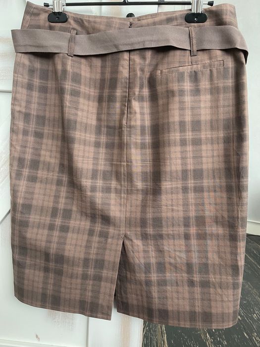 Юбка-карандаш Naf Naf фланель  р М