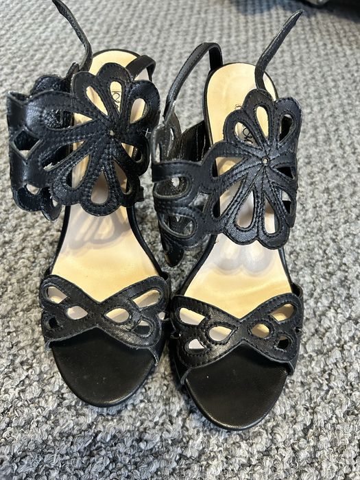 Басаножки вечерние кожа внутри и снаружи