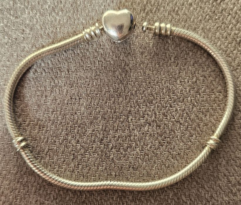 Bransoletka srebrna Modułowa do zawieszek charms srebro s925