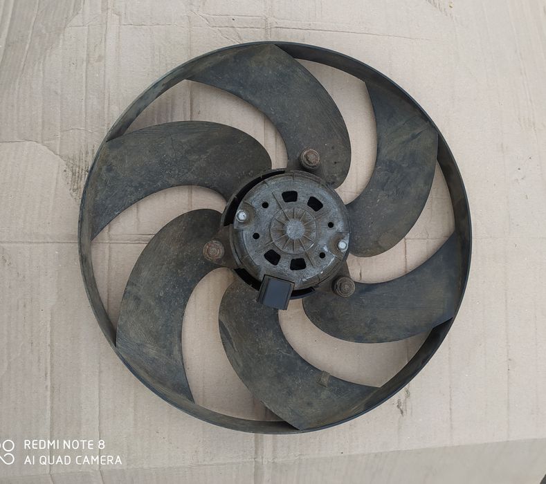 Вентилятор радіатора Фіат дукато 244 (2002 - 2006 р.)