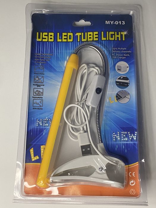 Usb лампа на прищепці