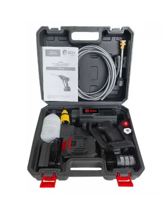 Аккумуляторная мойка высокого давления Edon UPW-21A в кейсе/Комплект