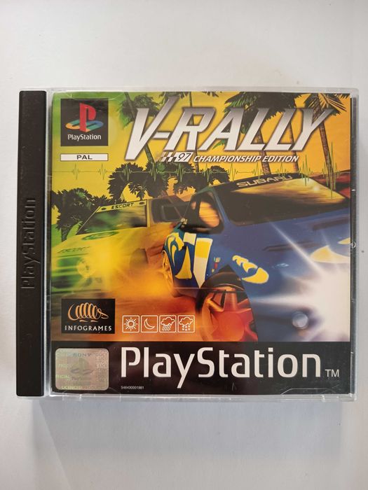 V-Rally PSX PS1 PlayStation 3XA kompelt