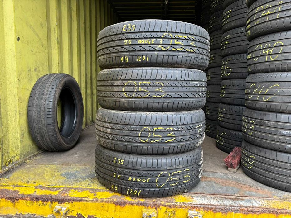4X OPONY LETNIE 235/55R19 101V Bridgestone Dueler H/P MO 6.9MM 2020R
