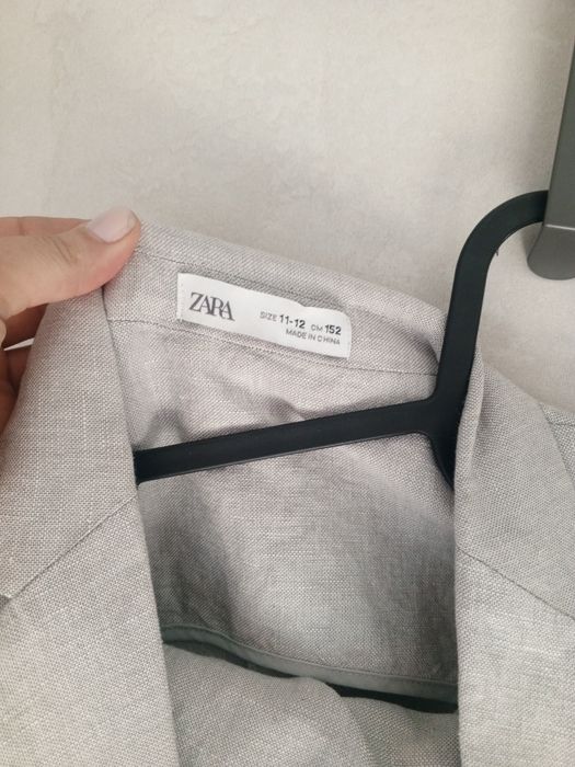 Garnitur Zara 11/12 lat len bawełna
