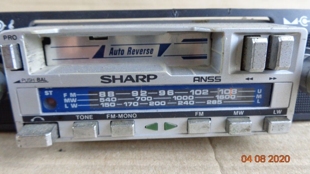 Sharp rg 7000 gs ретро автомагнітола