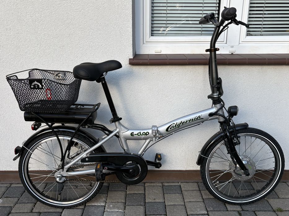 Elektryczny rower składak