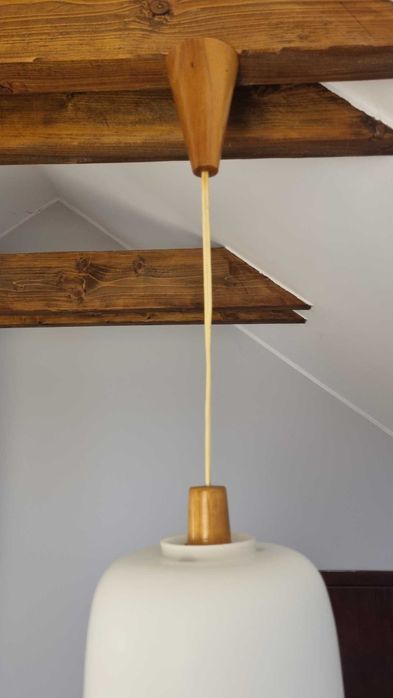 ULUV Lampa wisząca Design PRL lata 60 Czechosłowacja żyrandol