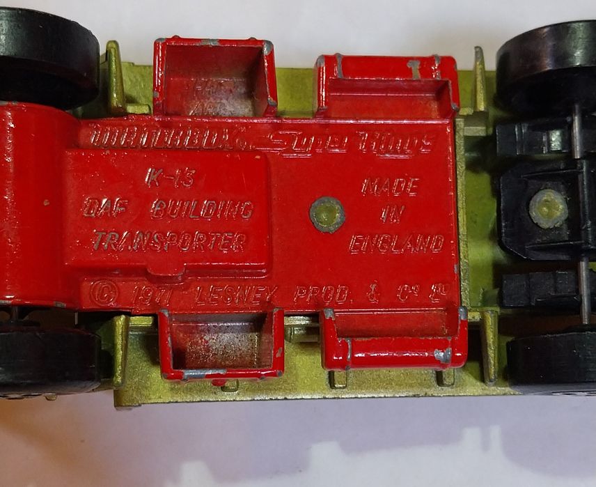 Miniatura antiga Matchbox