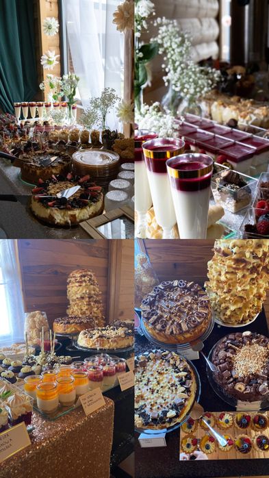 Ciasta, deserki, serniki, cake pops, słodki stół,
