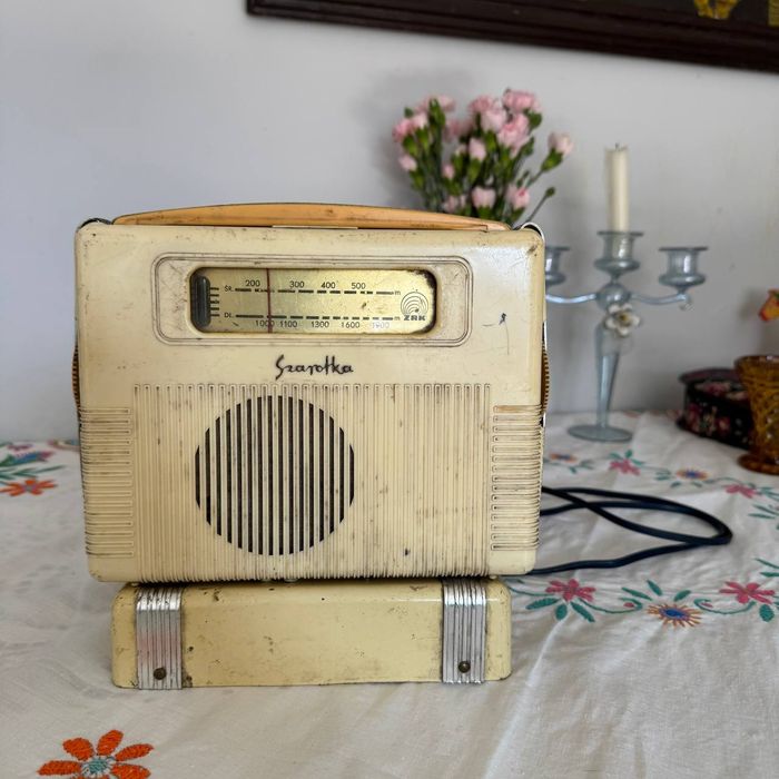 Stare Radio ZRK Szarotka PRL