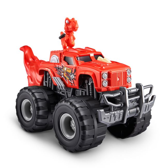 Ігровий набір Smashers Monster Wheels Dino truck машинка