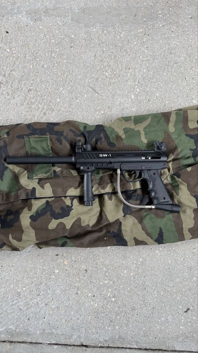 Marcador de paintball Valken SW-1 Blackhawk, OFERTA 1500 bolas