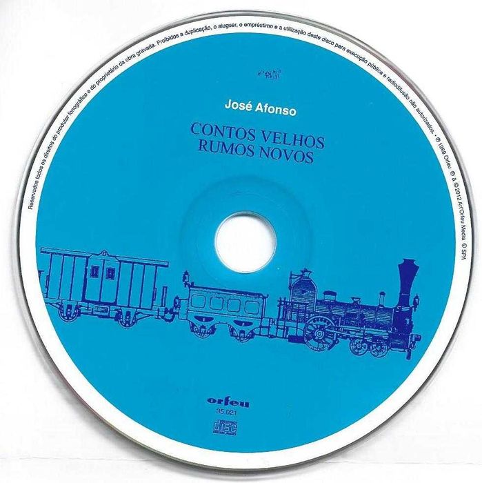 José Afonso	- - - - -		Contos Velhos, Rumos Novos	- - - - -	CD