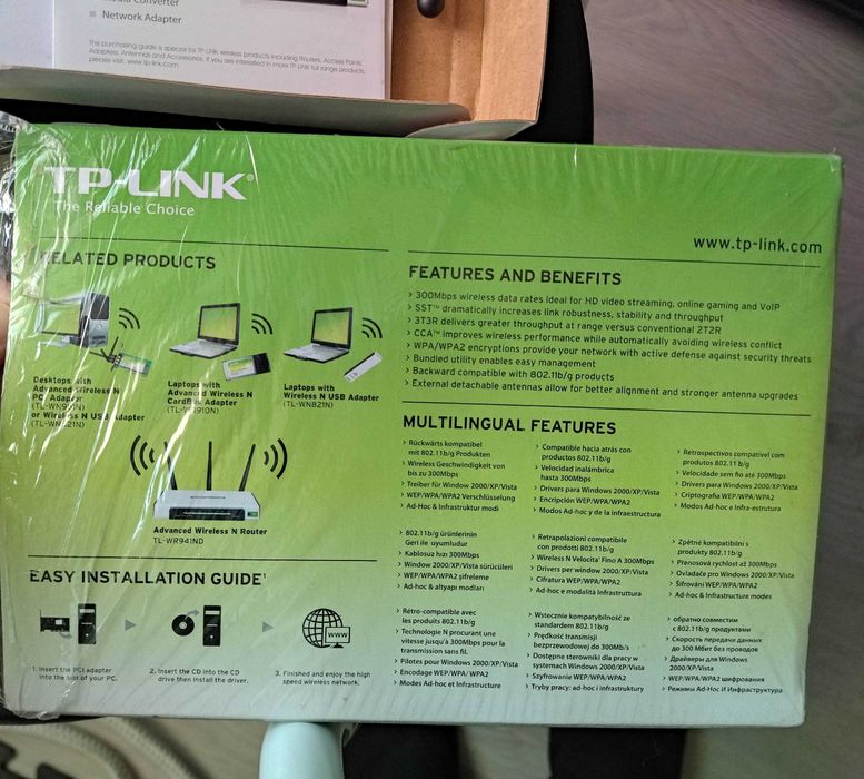 Placa Wifi TP-Link TL-WN951N PCi511601170355343362