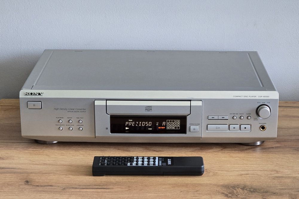 Sony CDP-XE530 z CD-TEXT Odtwarzacz CD Super Stan