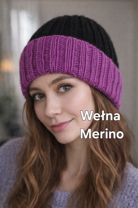 Czapka HandMade Merino