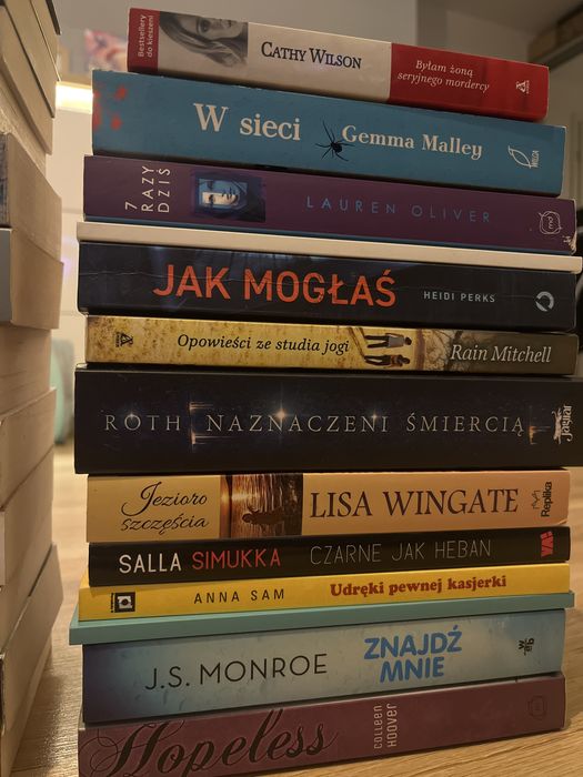 Zbiór książek (25sztuk)