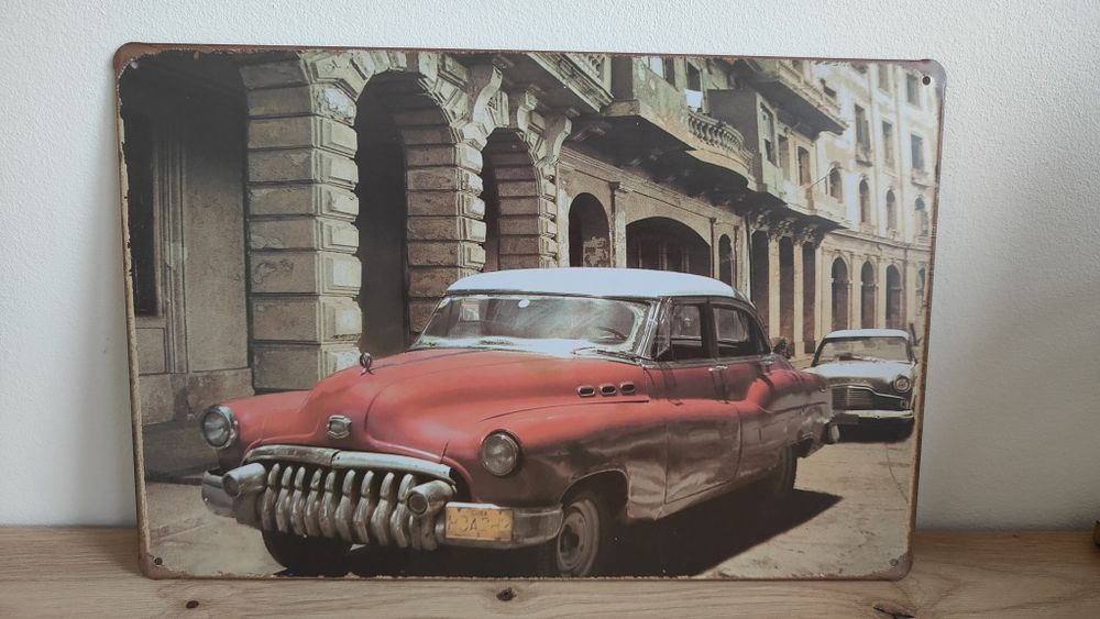 Obrazek metalowy Kuba