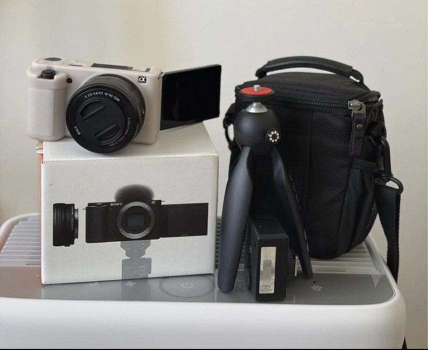 SONY ZV-E10 Kit Completo Criador de Conteúdo - NOVO + 1 Ano Garantia