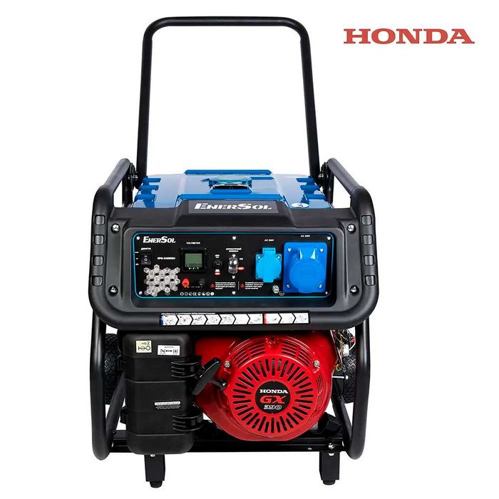 Генератор бензиновый EnerSol EPG-5500SEH/двиг Honda/max5.5кВт/медь/г2