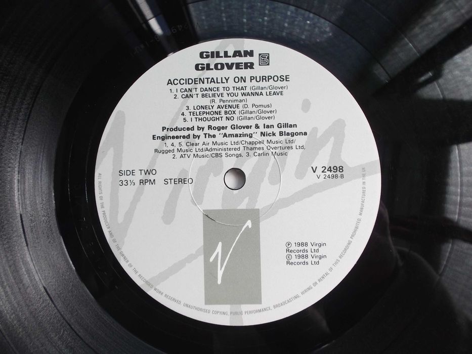 Gillan & Glover - Accidentally  On Purpose