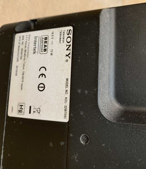 telewizor używany  sony  32 cale KDL -32W705C